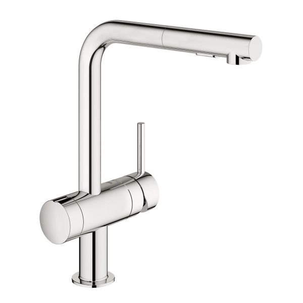 Keittiöhana Grohe Minta astianpesukoneen liitännällä